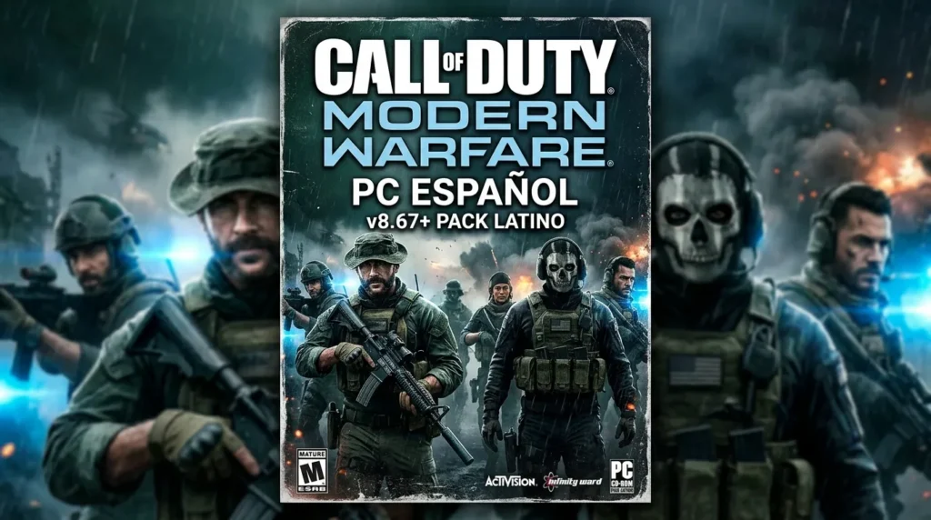 Call of Duty Modern Warfare PC Español v8.67+ Pack Latino
