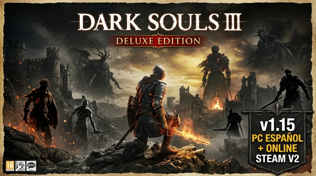 Dark Souls 3 Deluxe Edition v1.15 PC Español + Online Steam V2