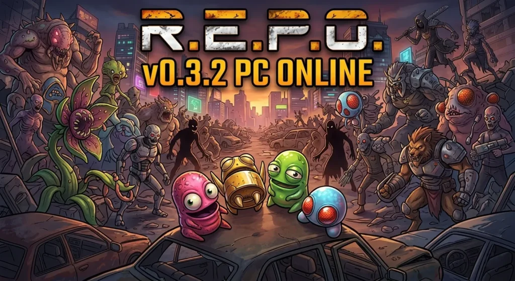 R.E.P.O v0.3.2 PC Online — Juego de Terror Cooperativo para PC