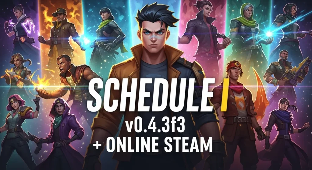 Schedule I v0.4.3f3 + Online Steam – Descarga, Requisitos y Guía Completa