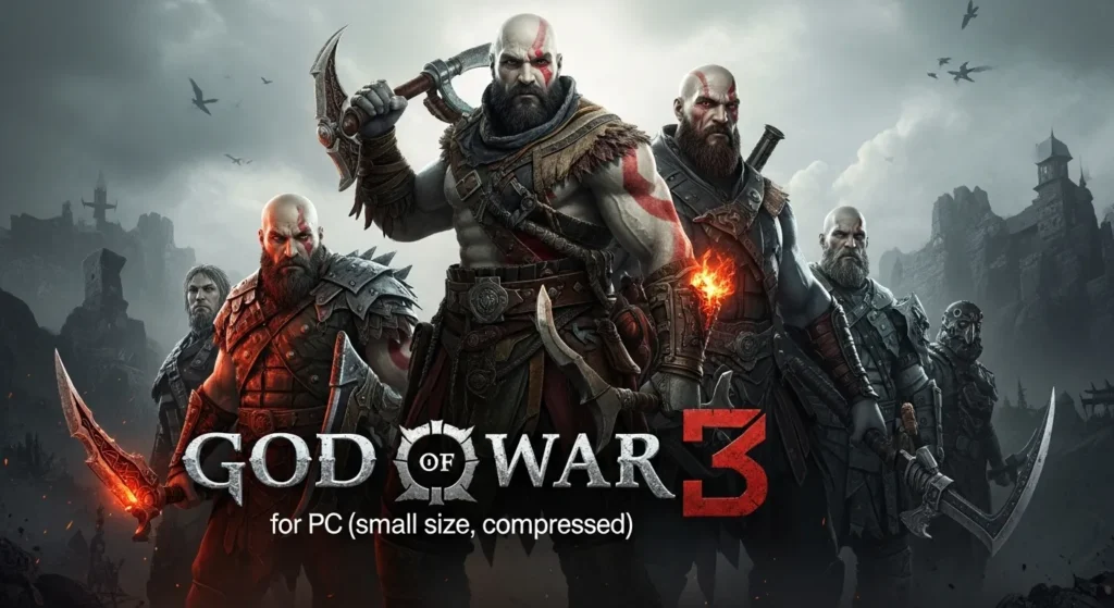 Descargar God of War 3 para PC (tamaño pequeño, comprimido)