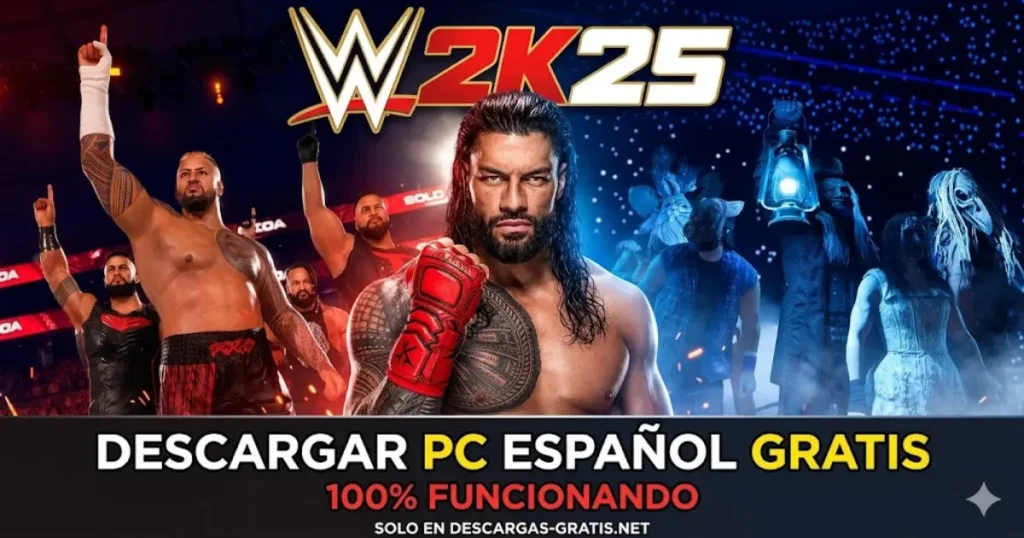 WWE 2K25 Descargar Gratis para PC en Español