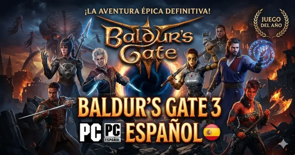 Baldur’s Gate 3 para PC en Español — Descarga, Instalación y Requisitos