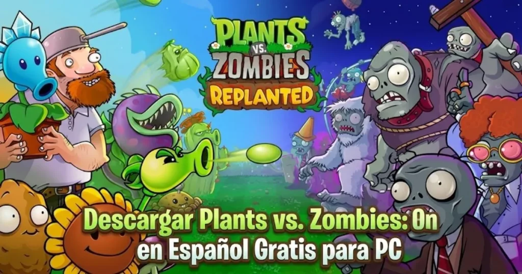 Descargar Plants vs. Zombies: Replanted en Español Gratis para PC Sin Virus | Versión 1.5.1469