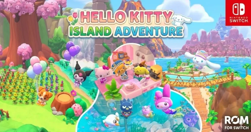 Descargar Hello Kitty Island Adventure ROM Gratis para Nintendo Switch y Emuladores [XCI/NSP] | Versión 2.12.5