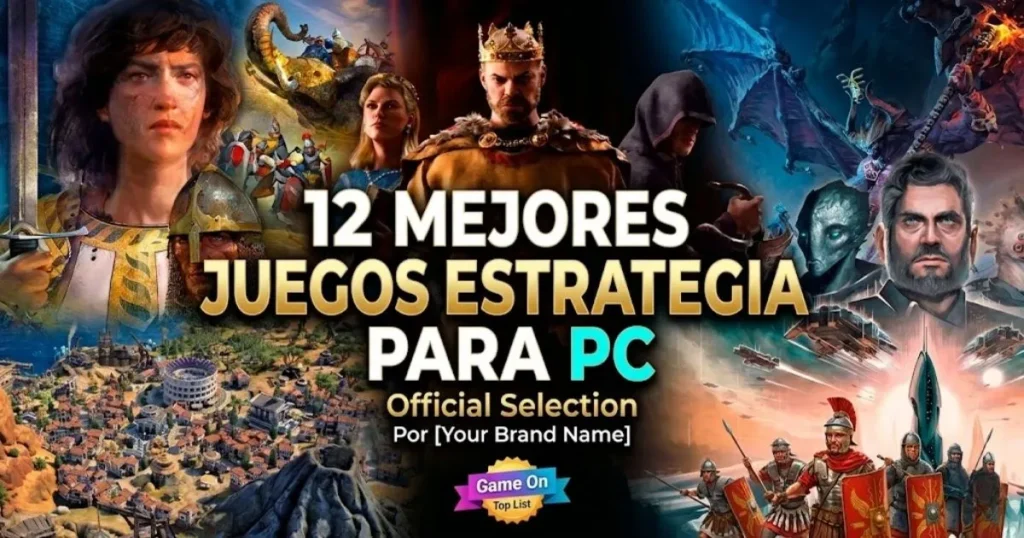 Los 12 Mejores Juegos de Estrategia para PC en 2026 (Probados y Clasificados)