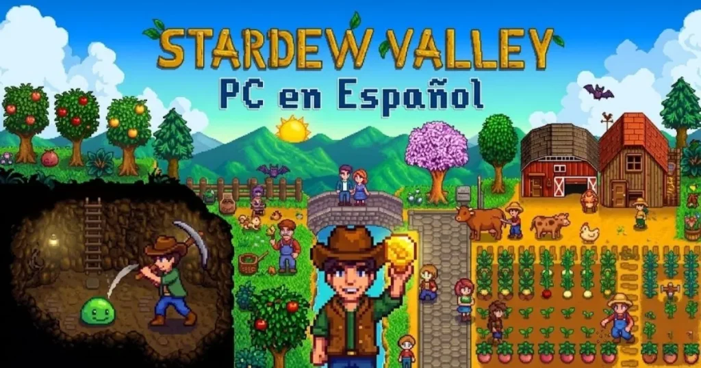 Stardew Valley Descargar PC en Español v1.6.15 + Online Steam