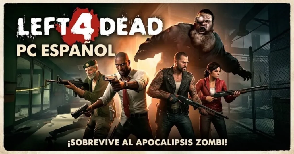 Left 4 Dead para PC: Cómo Descargarlo e Instalarlo en Español