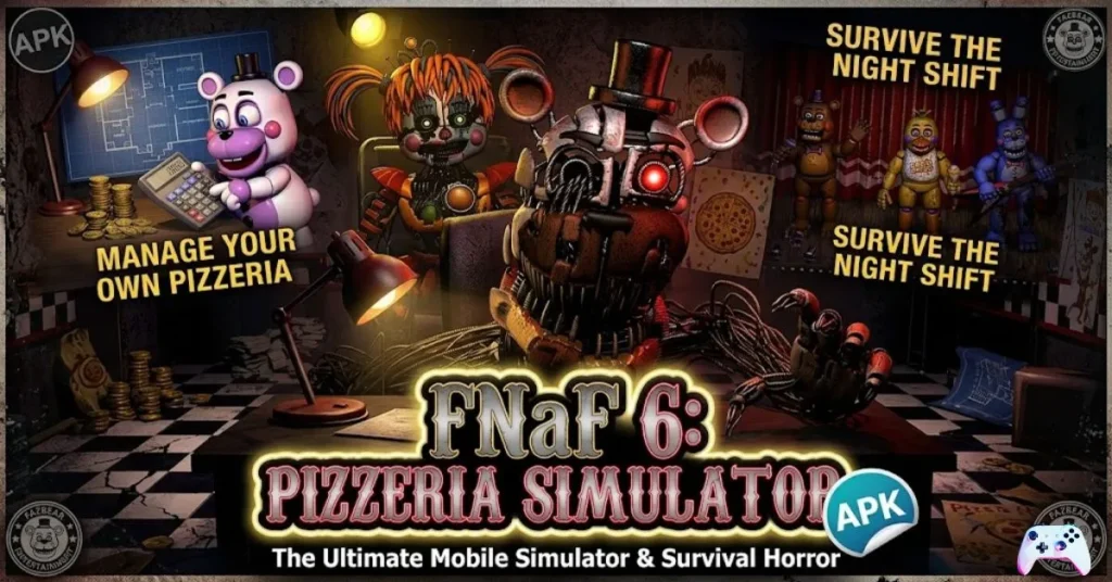 FNaF 6: Pizzeria Simulator APK para Android – Descarga Gratis [Versión Actualizada 2026]