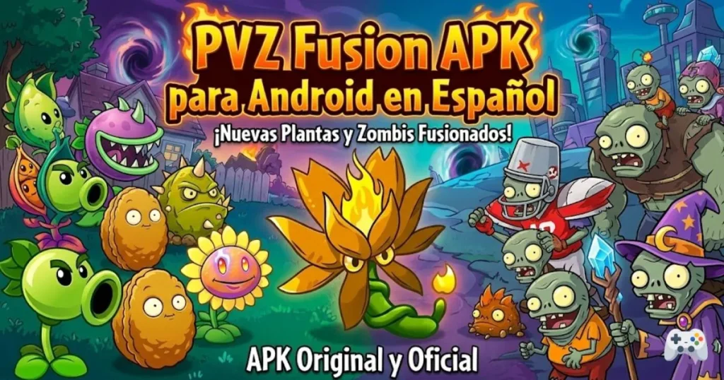 PVZ Fusion APK para Android en Español – Descarga Gratis [Versión Actualizada 2026]