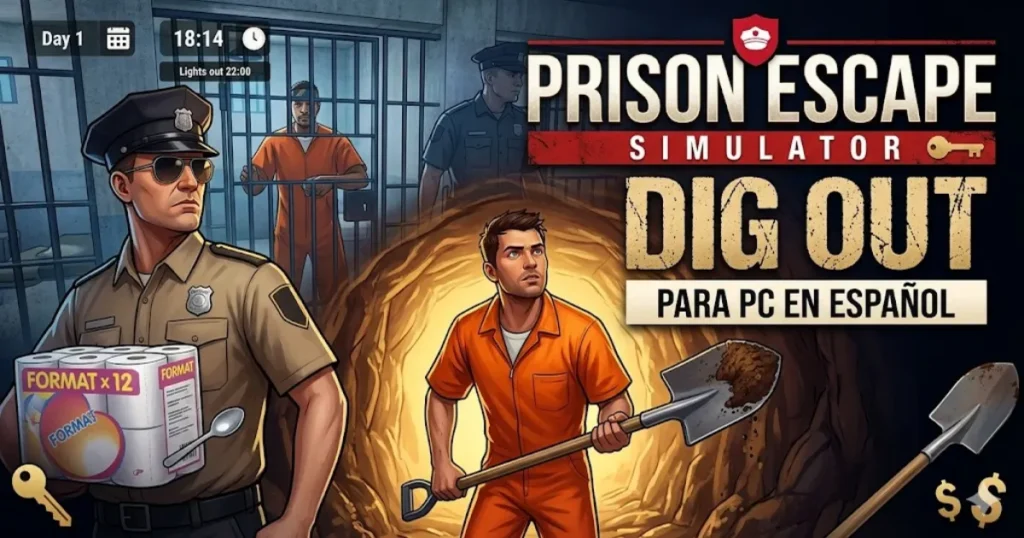Prison Escape Simulator: Dig Out para PC en Español – Descarga Gratis [Versión Actualizada 2026]