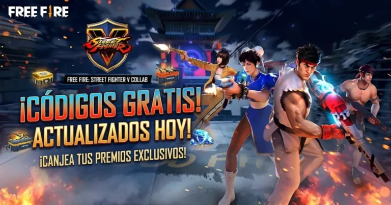 Códigos Free Fire Hoy