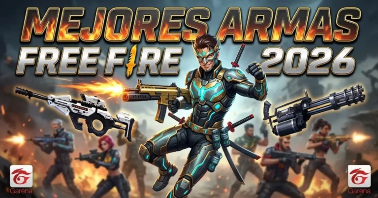 mejores armas Free Fire