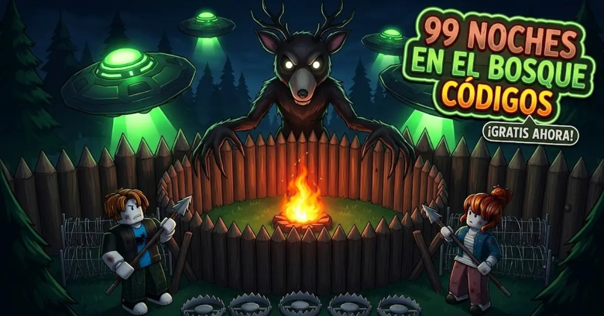 99 noches en el bosque códigos
