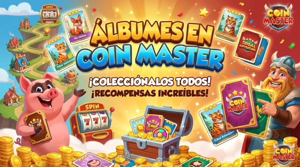 Álbumes en Coin Master