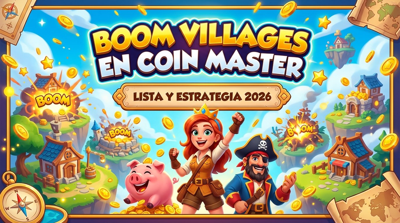 Boom Villages en Coin Master