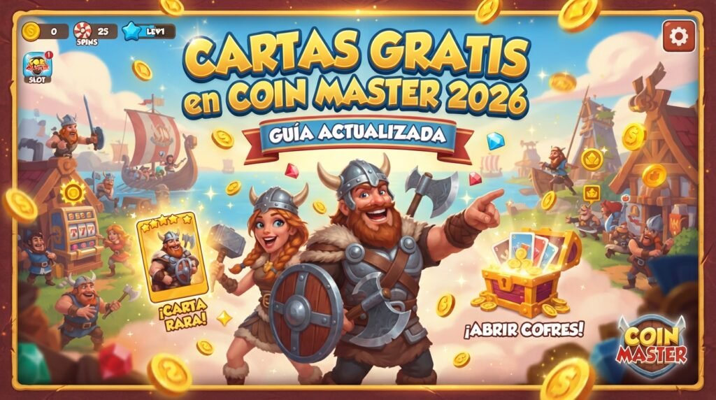 Cartas Gratis en Coin Master