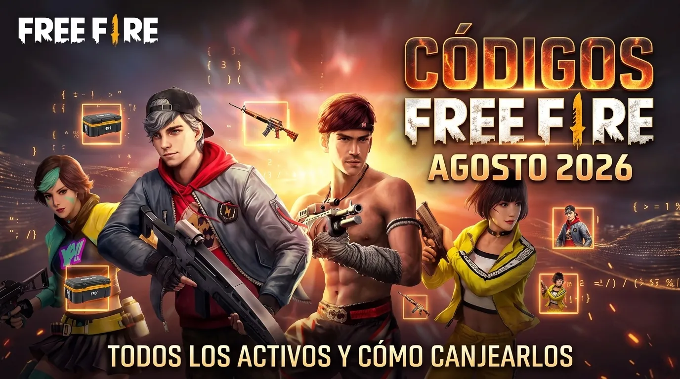 Códigos Free Fire agosto