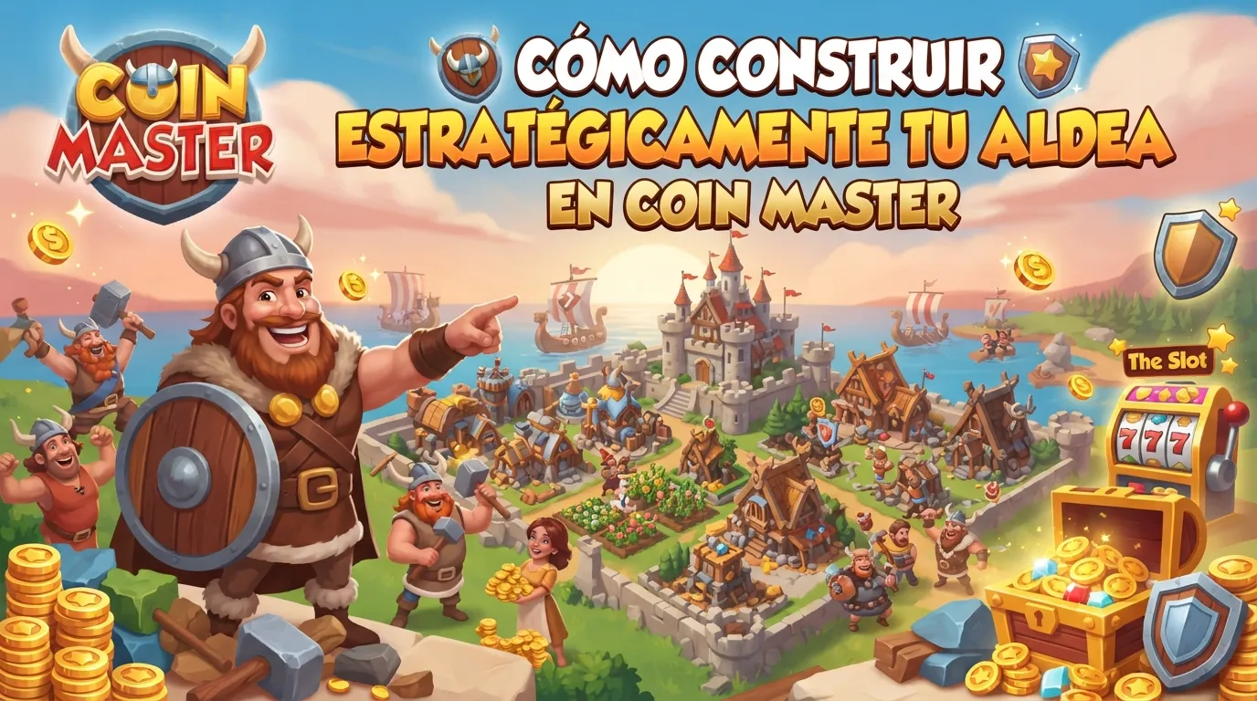 Estratégicamente tu Aldea en Coin Master