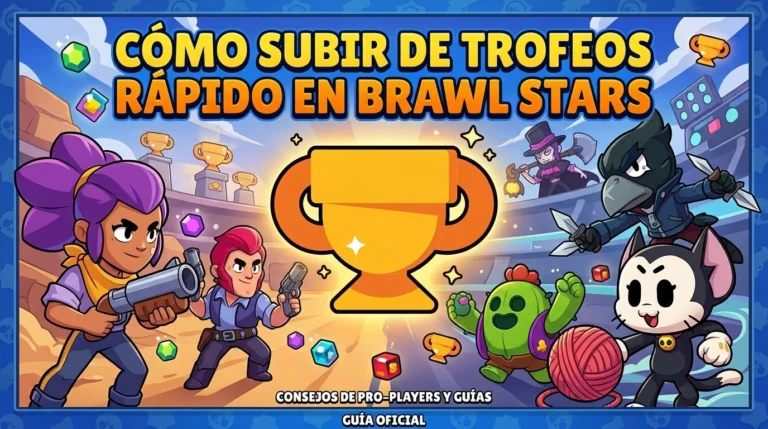 Cómo subir de trofeos rápido en Brawl Stars