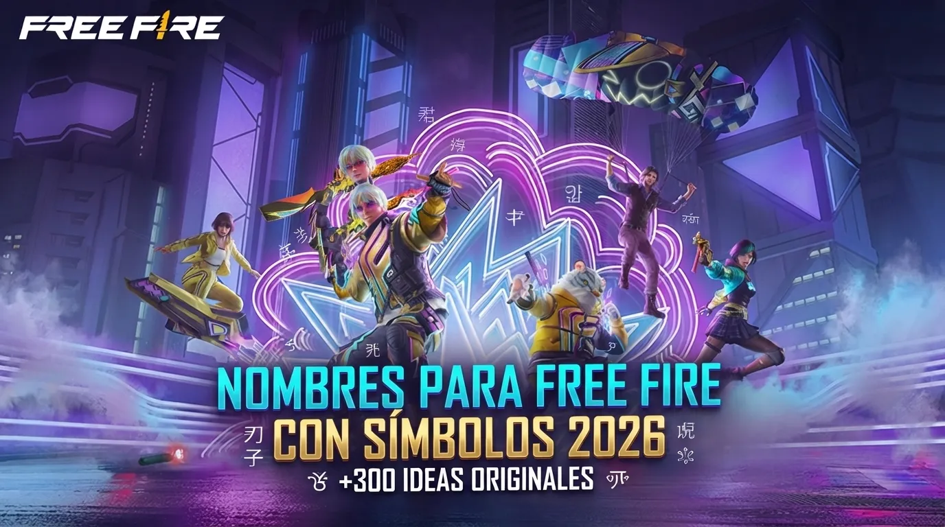 Nombres para Free Fire