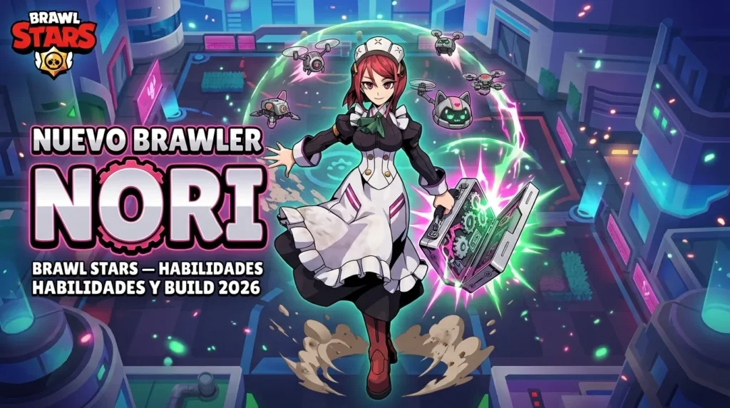 Nuevo Brawler Nori Brawl Stars