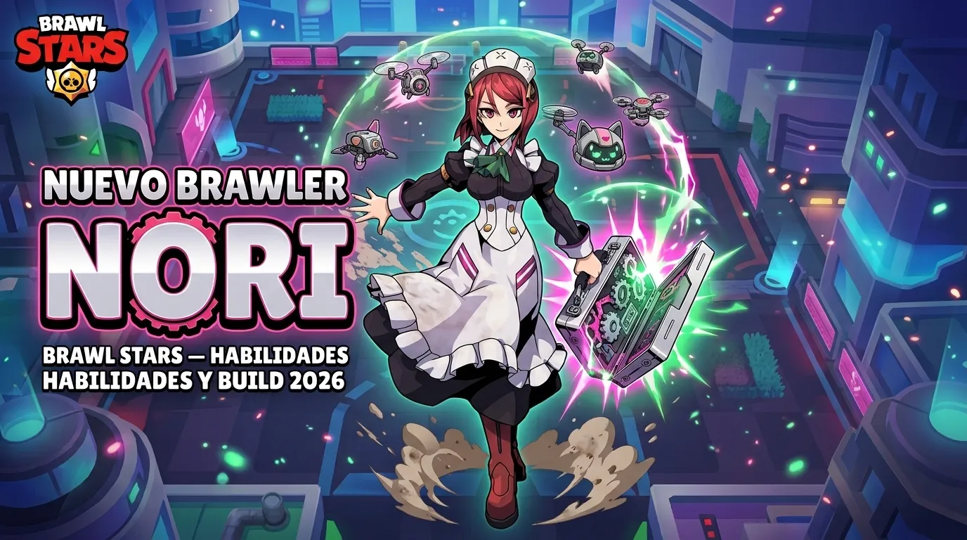 Nuevo Brawler Nori Brawl Stars