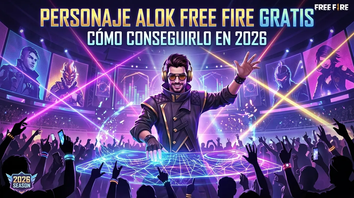 personaje alok free fire gratis
