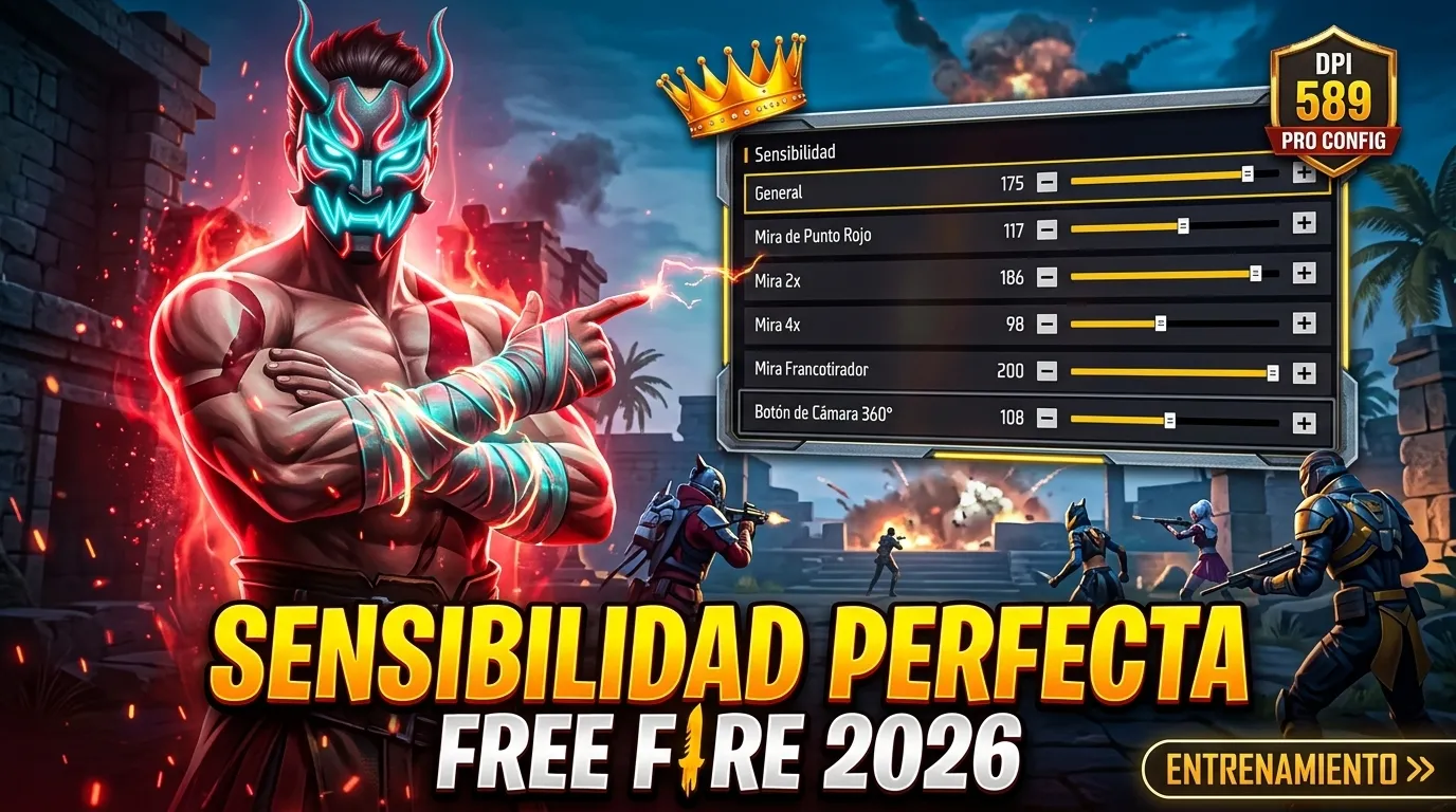 Sensibilidad perfecta Free Fire
