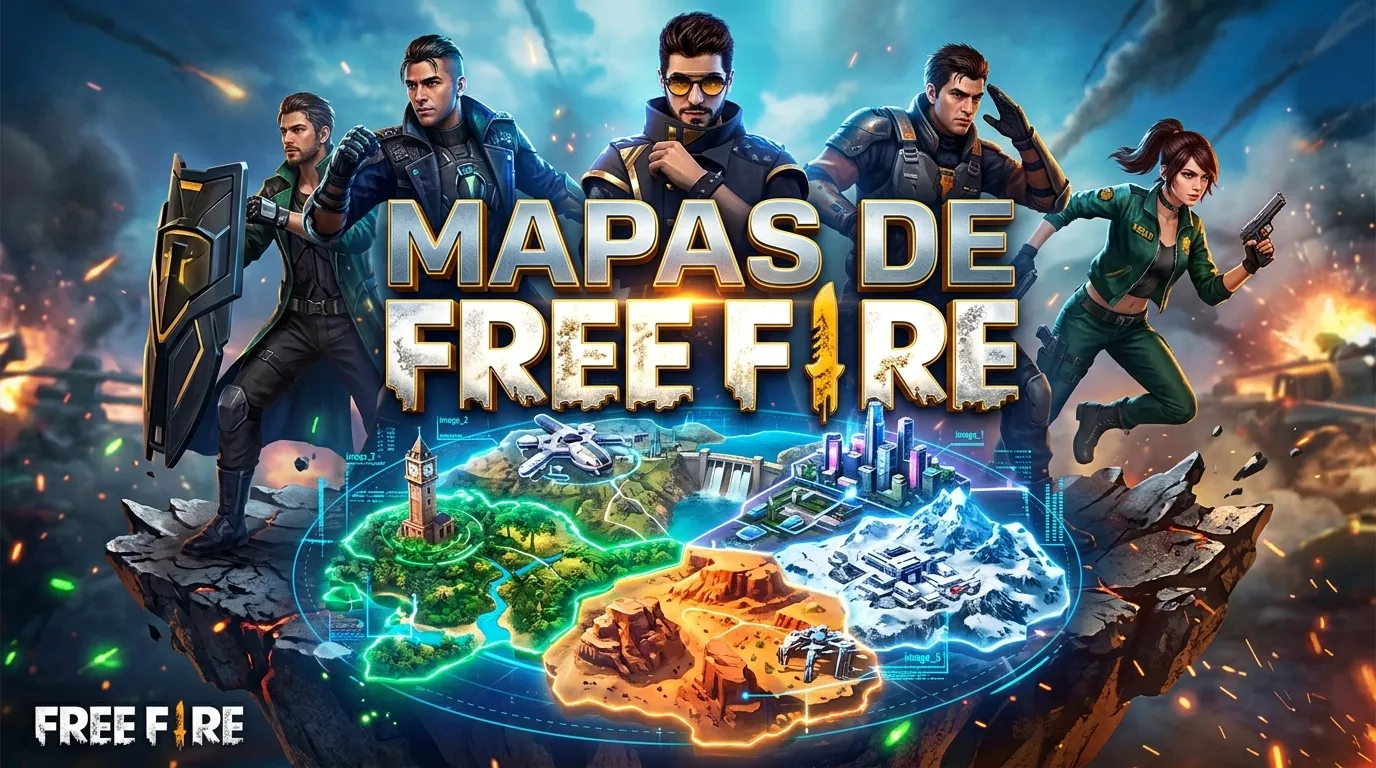 mapas de Free Fire