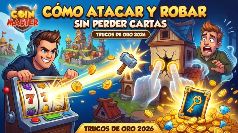 Atacar y Robar en Coin Master
