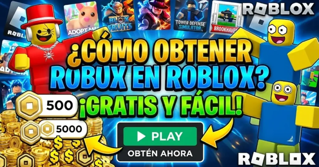 Cómo obtener Robux en Roblox