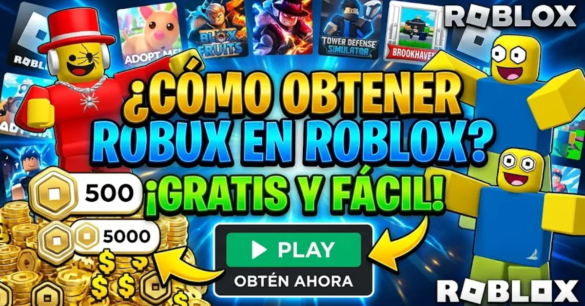 Cómo obtener Robux en Roblox
