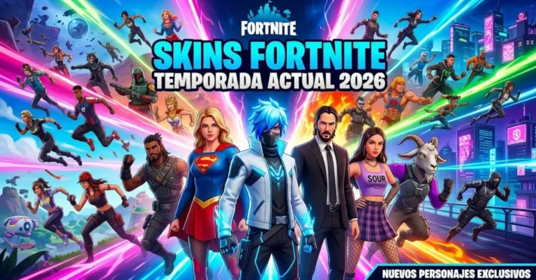 Skins Fortnite temporada actual