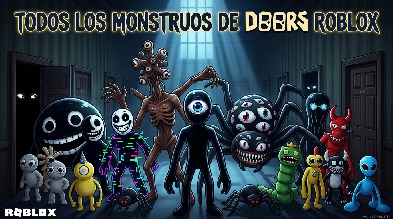 monstruos de Doors Roblox