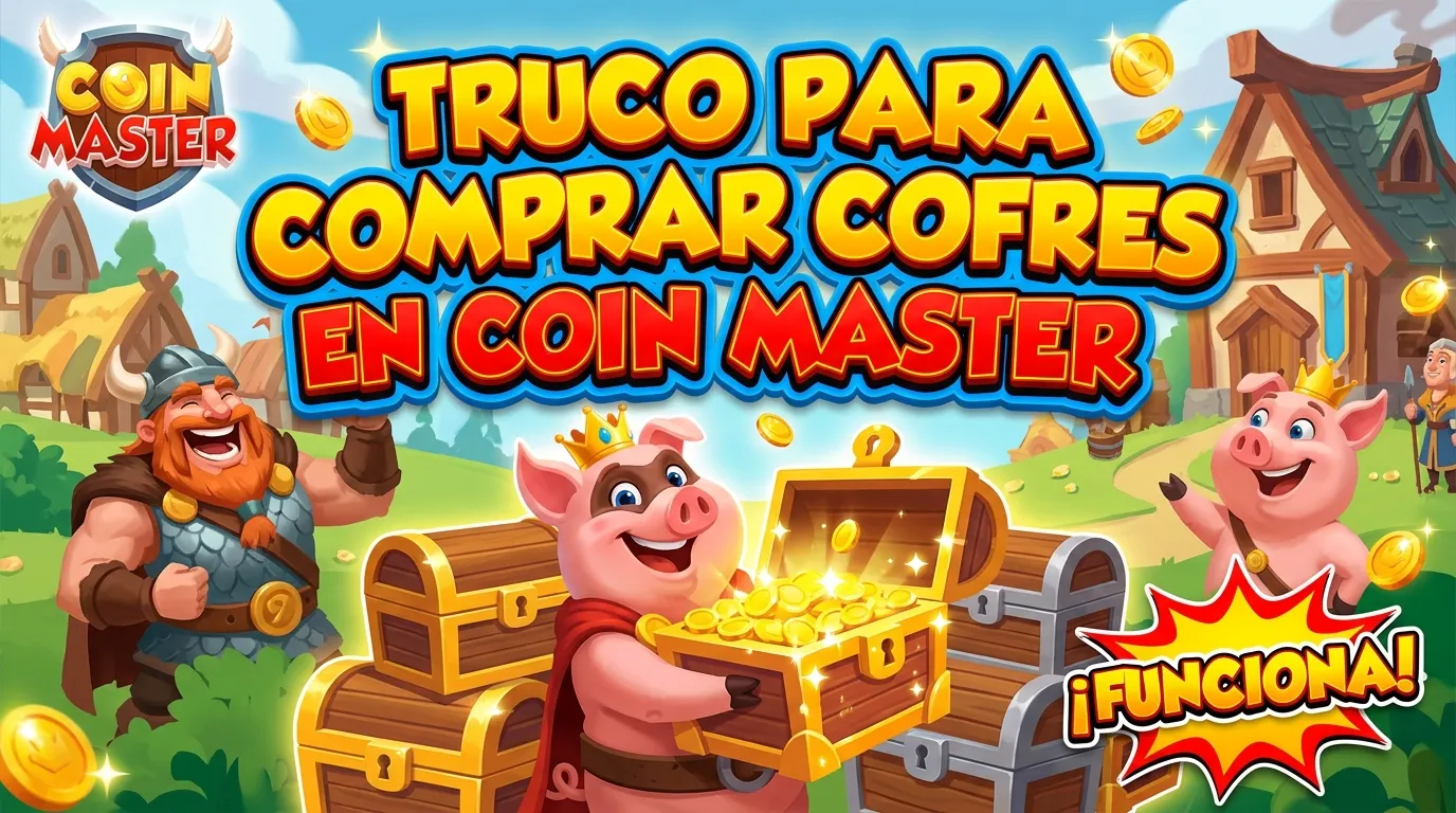 Trucos para comprar cofres en Coin Master