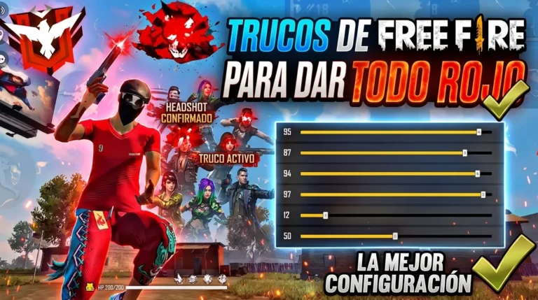 Free Fire para Dar Todo Rojo