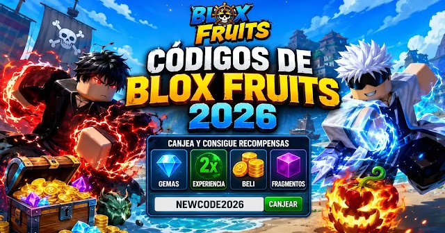 Códigos de Blox Fruits