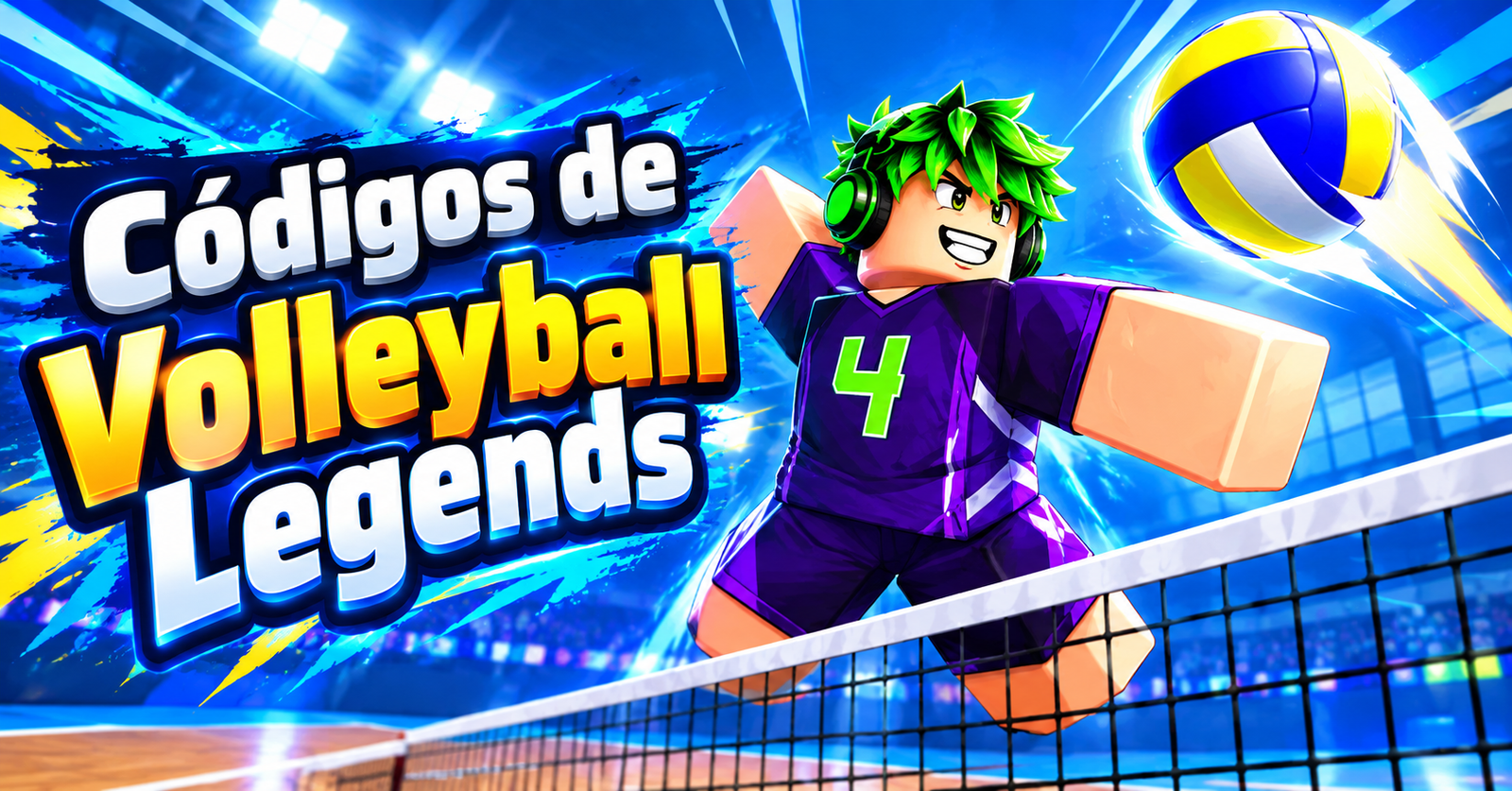 Códigos de Volleyball Legends