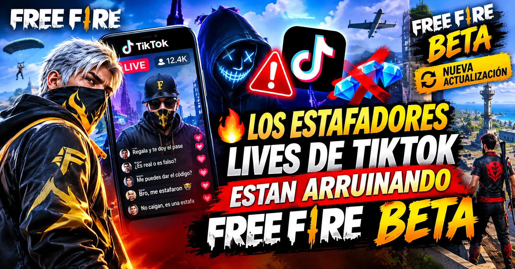 Estafadores en TikTok