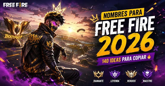 Nombres para Free Fire