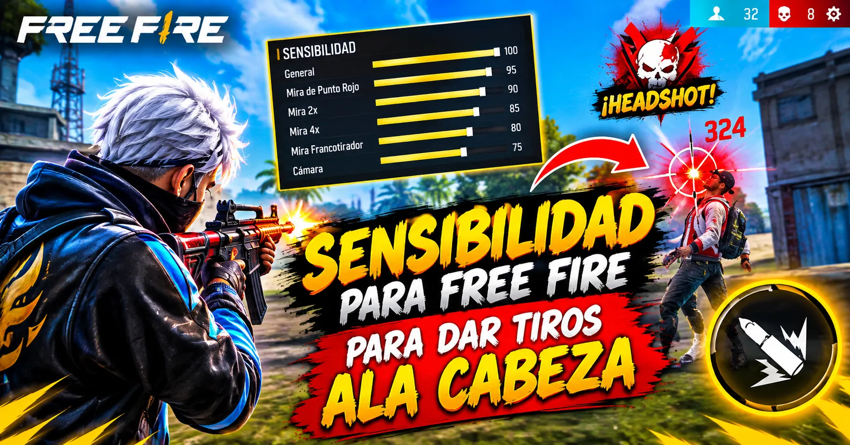 Sensibilidad para free fire para dar tiros ala cabeza