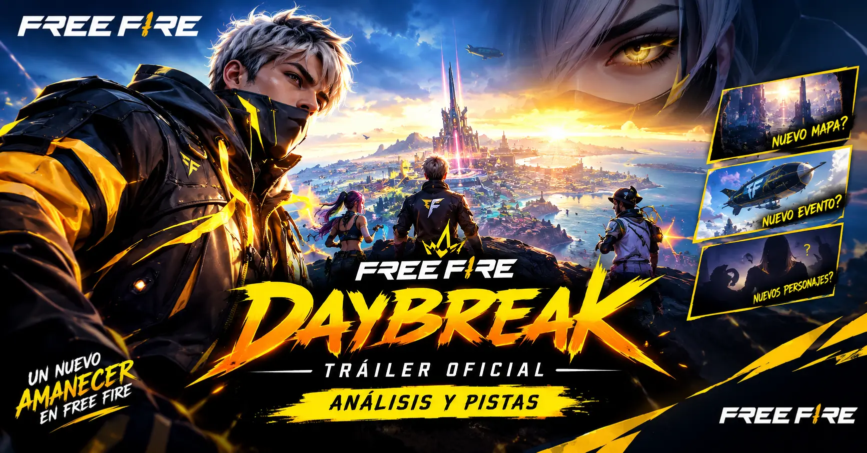 tráiler de Free Fire Daybreak