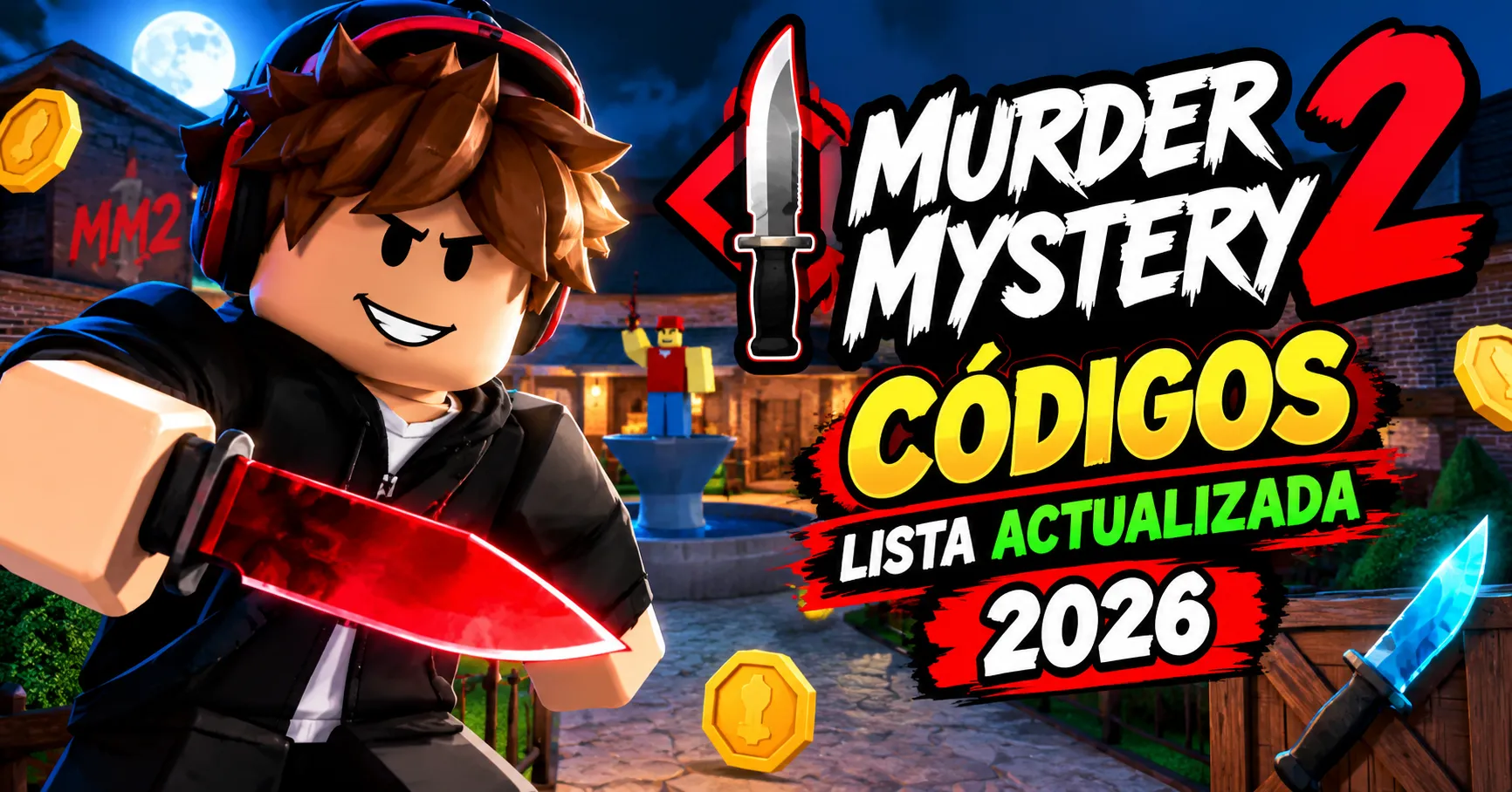 códigos Murder Mystery 2