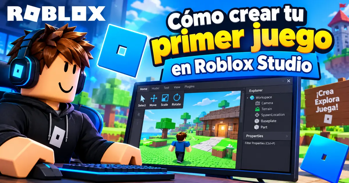 primer juego en Roblox Studio