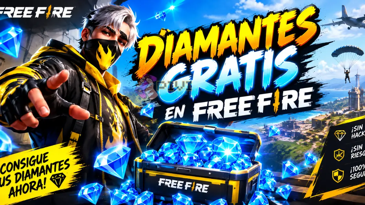 Diamantes gratis en Free Fire