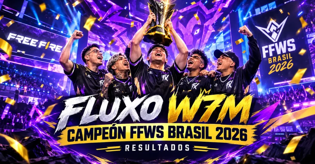 FLUXO W7M campeón FFWS Brasil