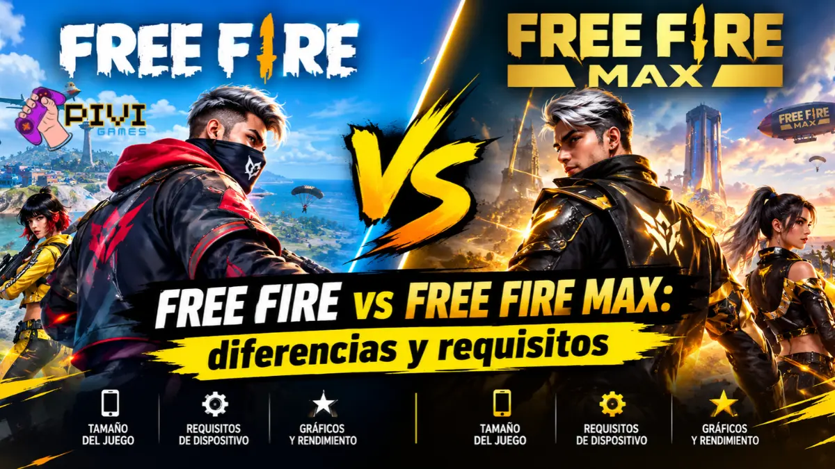 Free Fire vs Free Fire MAX