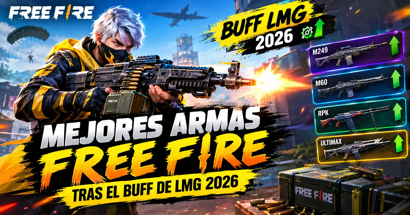 mejores armas tras el buff de ametralladoras