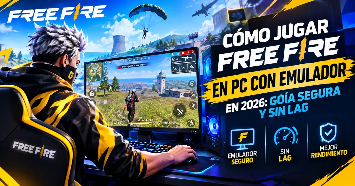 jugar free fire en pc con emulador